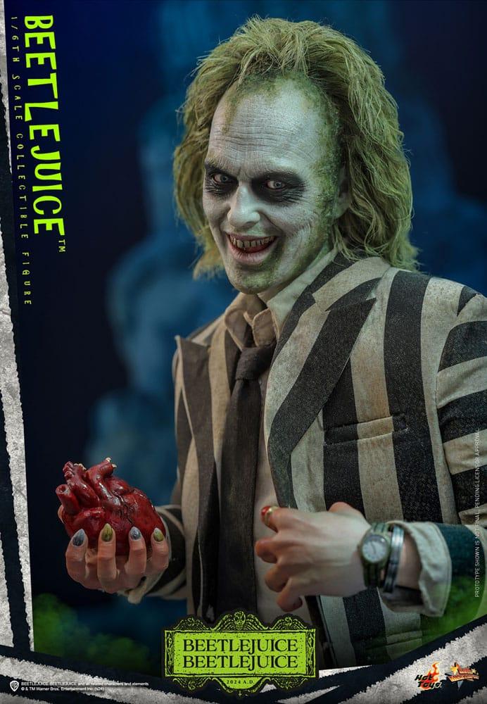 Hot Toys BEETLEJUICE 1/6 Action FIGURE Movie Masterpiece