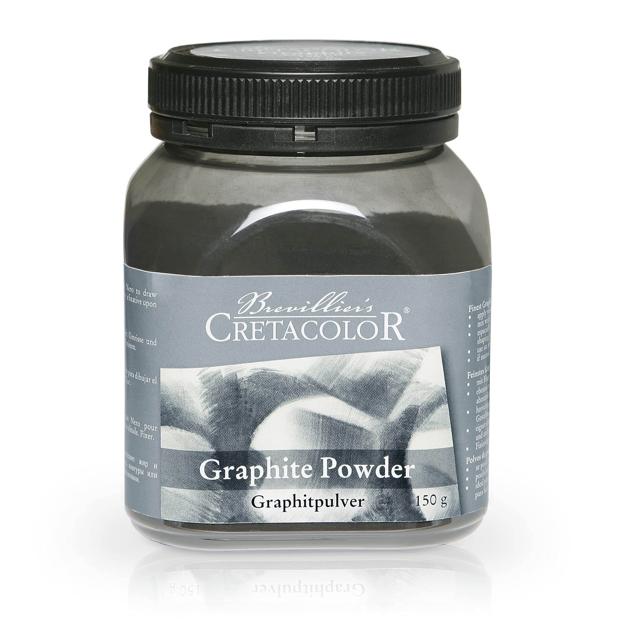 CRETACOLOR - Graphite Powder - Polvere di grafite da 150 gr