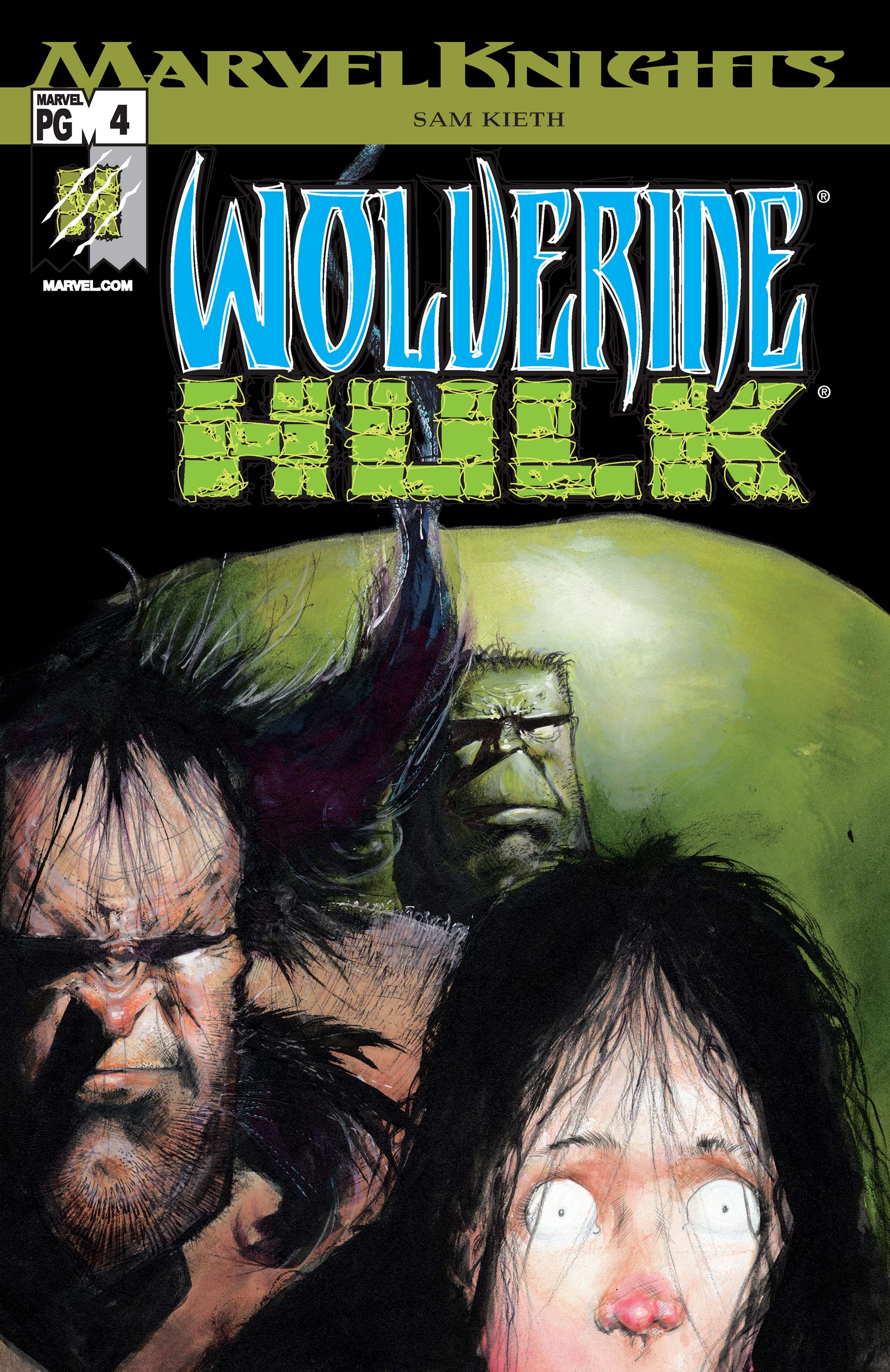 WOLVERINE/HULK #1#2#3#4 - MARVEL COMICS (2002)