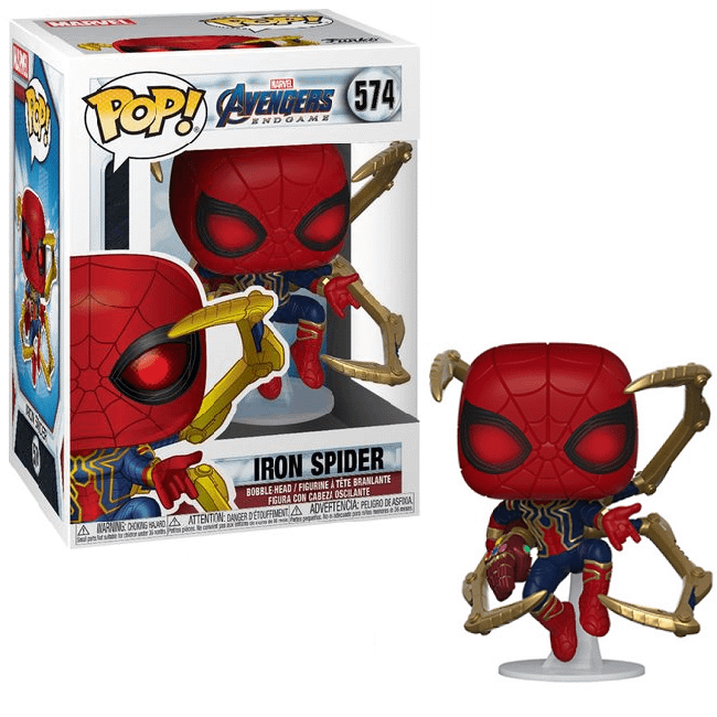 Funko Pop 574 - Iron Spider (Bobble Head)