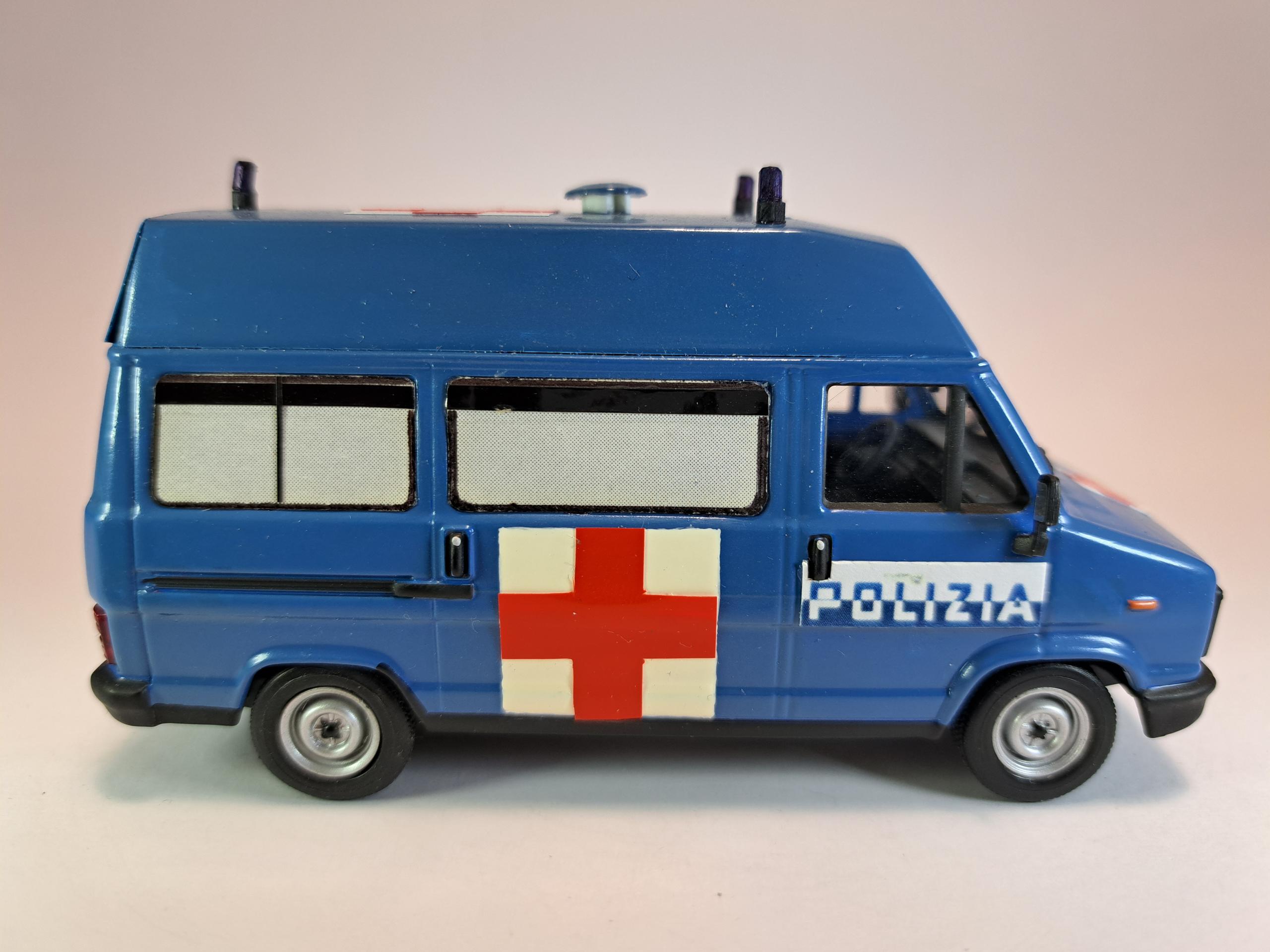 FIAT DUCATO AMBULANZA POLIZIA DI STATO