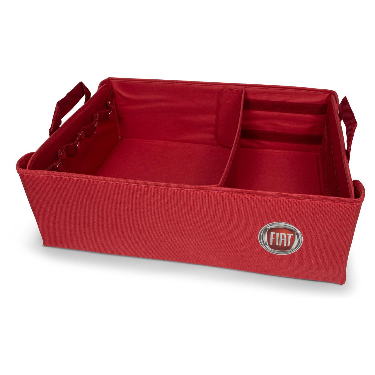 Scatola Box accessori Fiat pieghevole originale Fiat colore rosso 71804386