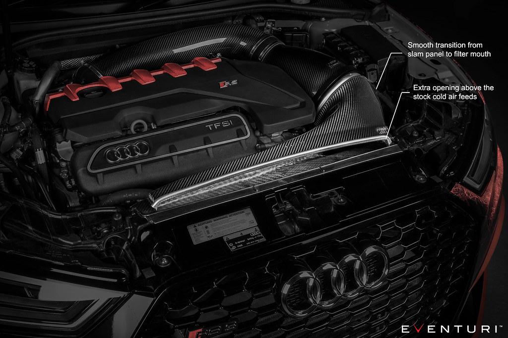 Audi RS3 8Y 2020+ Carbon Intake - EVENTURI - EVE-ST38Y-CF-INT