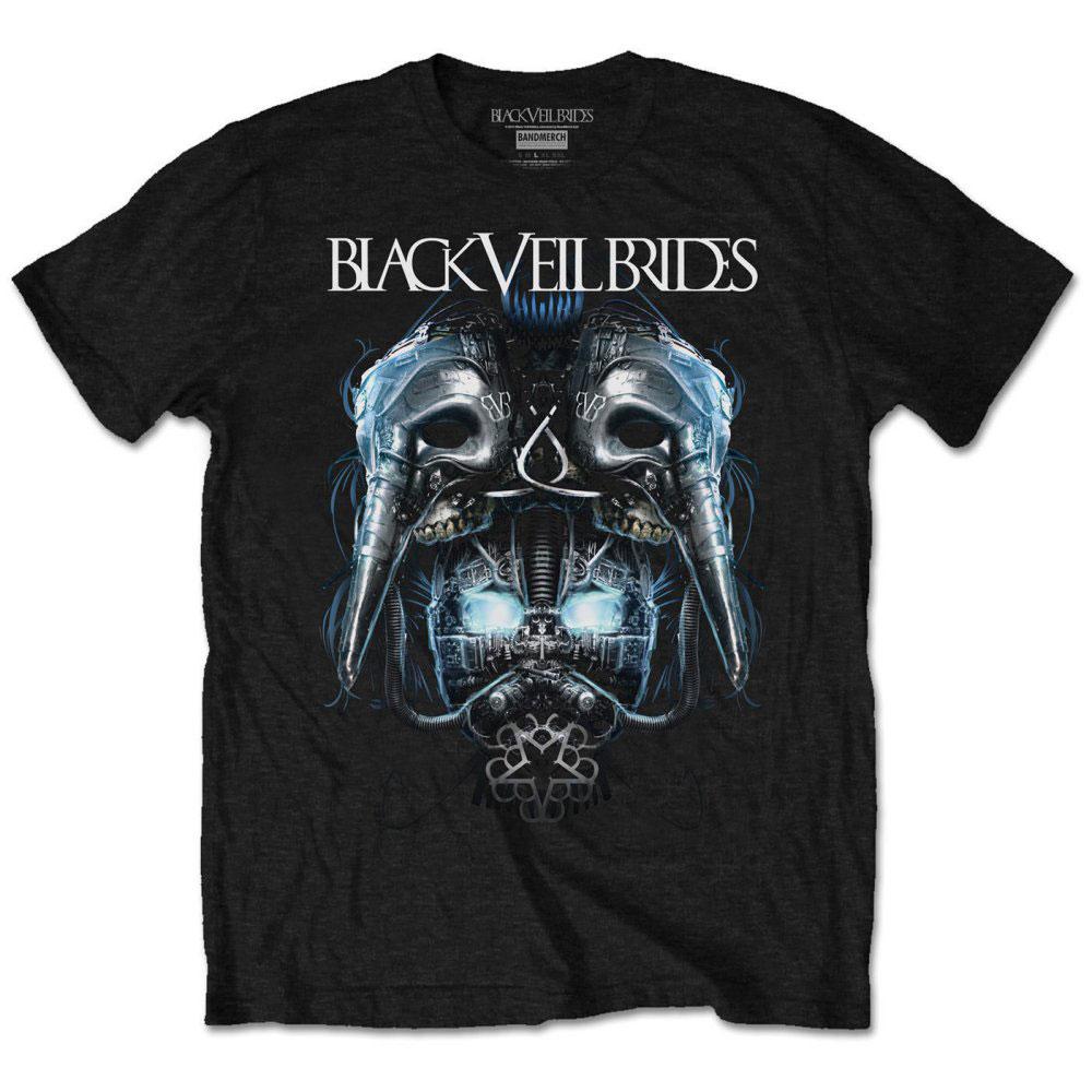 T-shirt Black Veil Brides metal mask