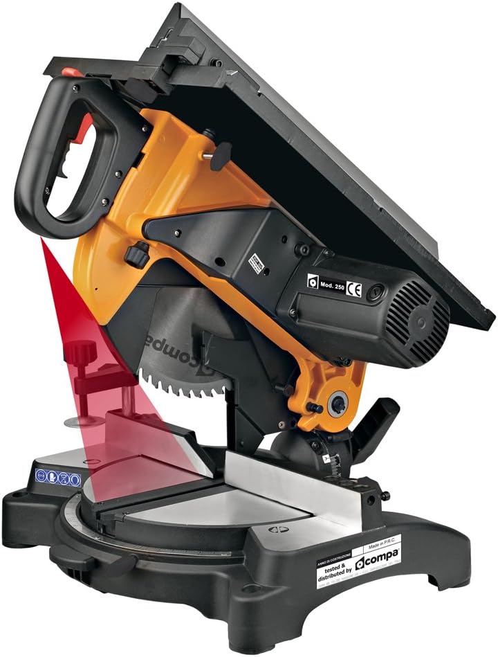 Troncatrice legno metallo 1600W laser portatile taglio professionale MULTI-CUT COMPA