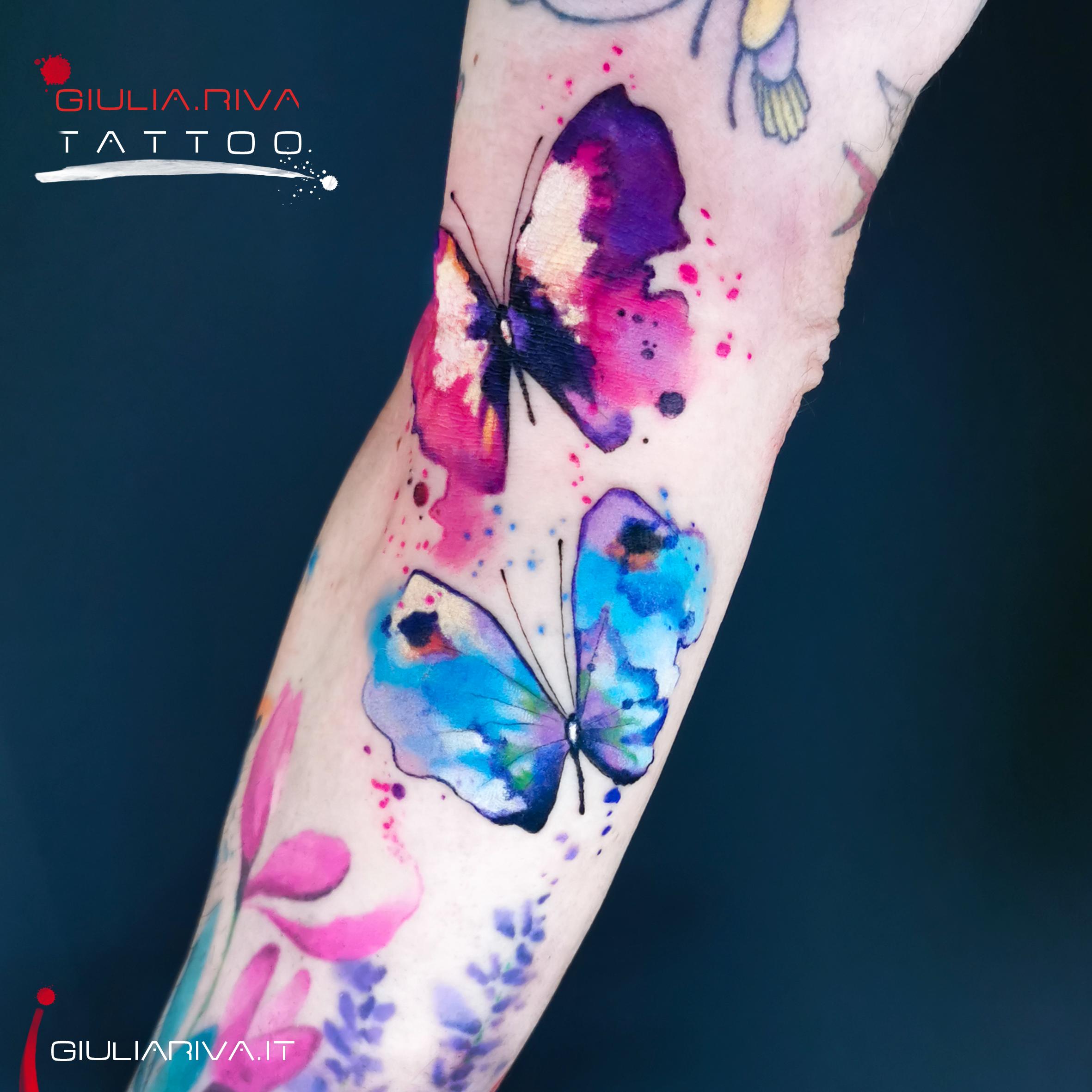 farfalle tattoo