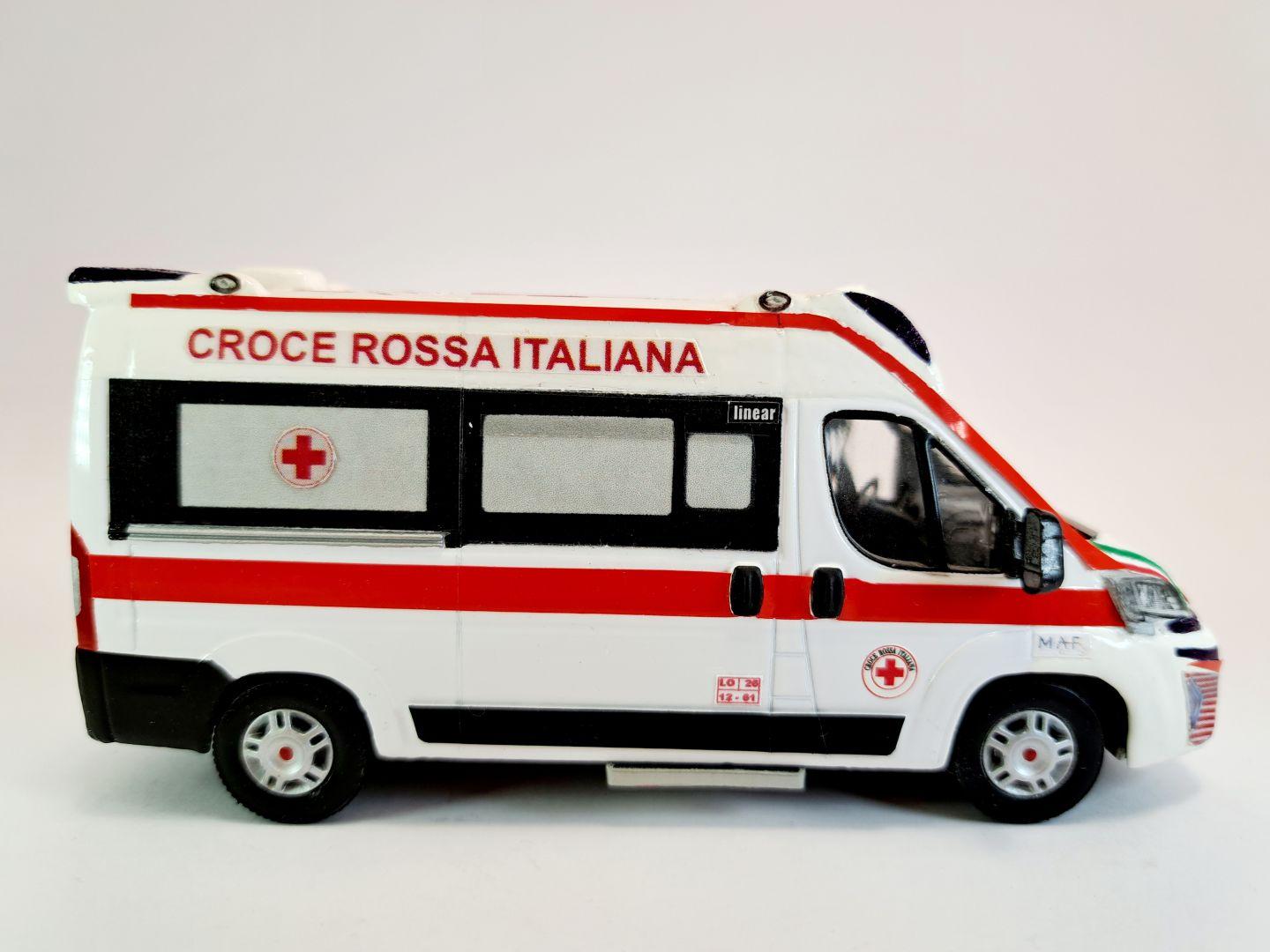 FIAT DUCATO X290 CROCE ROSSA ITALIANA LODI