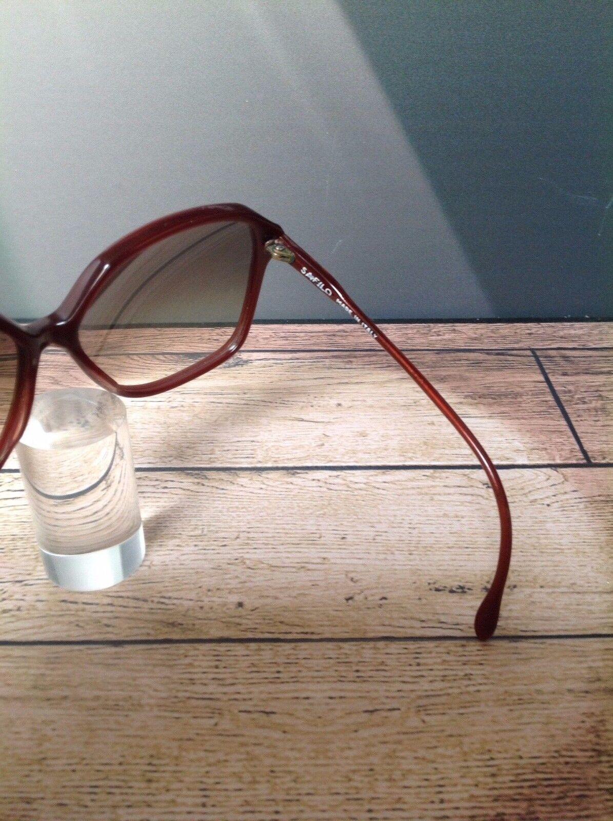 occhiale da sole SAFILO vintage NEVA 260 SUNGLASSES LUNETTES SONNENBRILLEN Italy