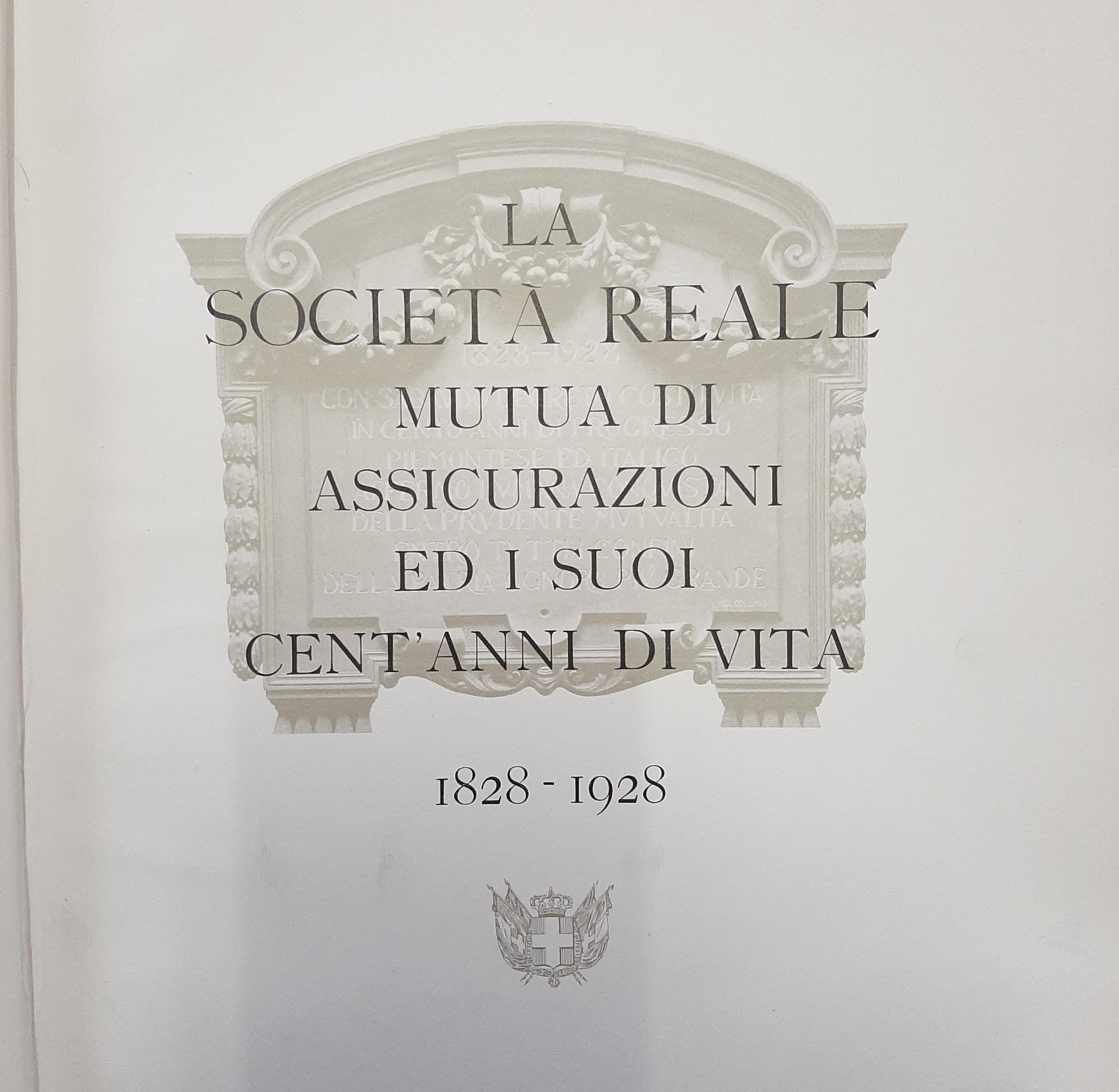 La Società Reale Mutua di Assicurazioni 1928