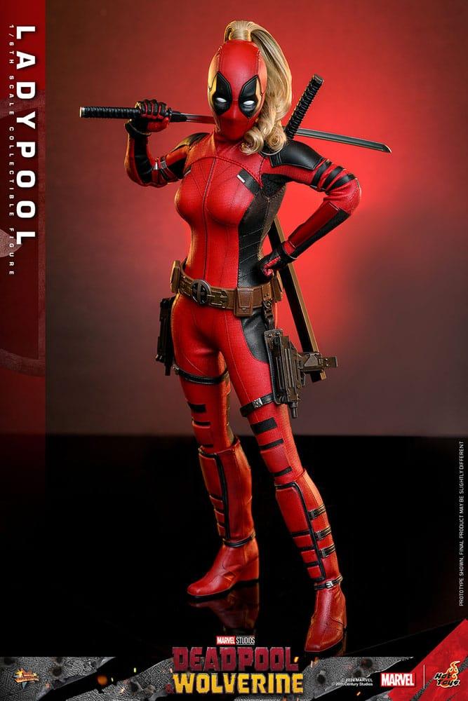 Hot Toys LADYPOOL 1/6 Action FIGURE DEADPOOL & Wolverine