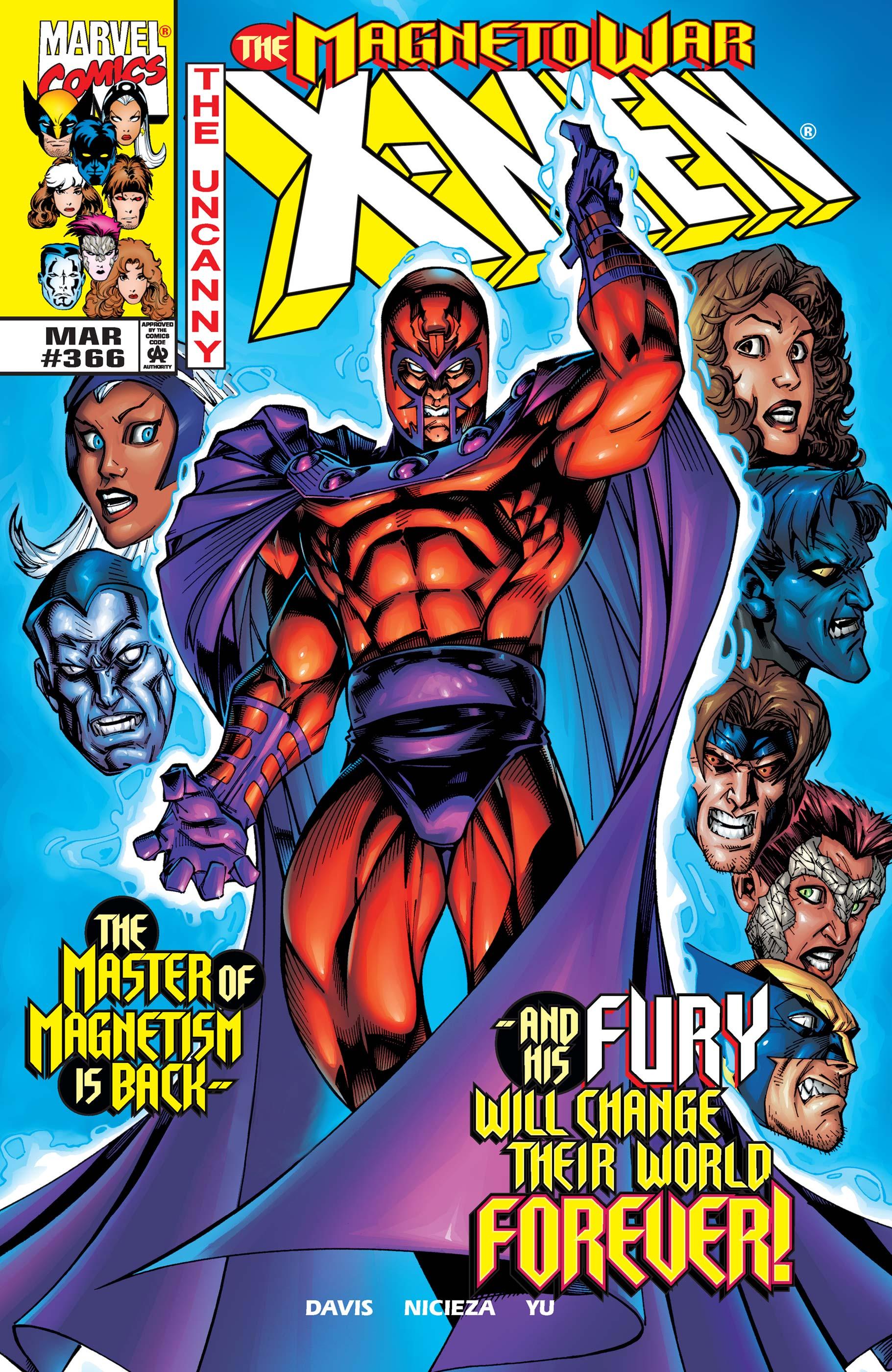 UNCANNY X-MEN #366 - MARVEL COMICS (1999)