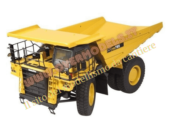 MODELLINO DUMPER RIGIDO KOMATSU HD785