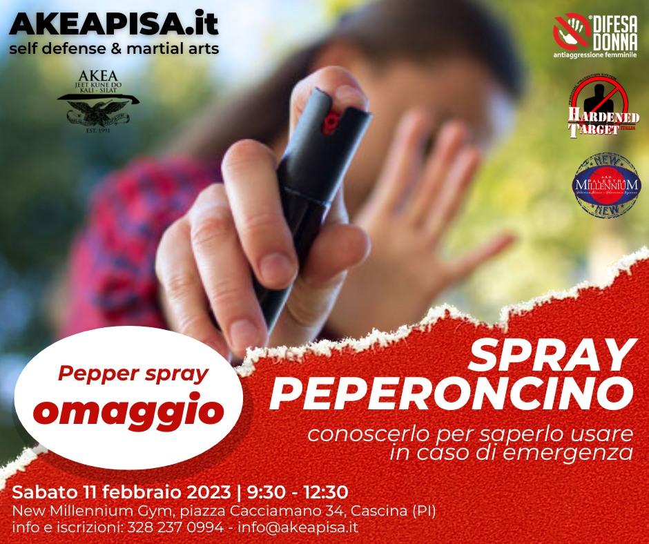 Seminario spray al peperoncino