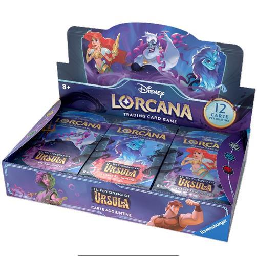 Disney Lorcana: Il Ritorno Di Ursula Booster Box (24 buste) ITA