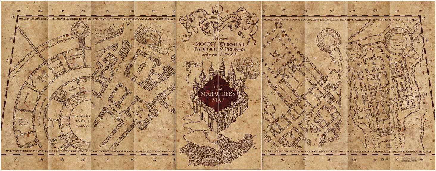 Puzzle Harry Potter - Mappa del Malandrino