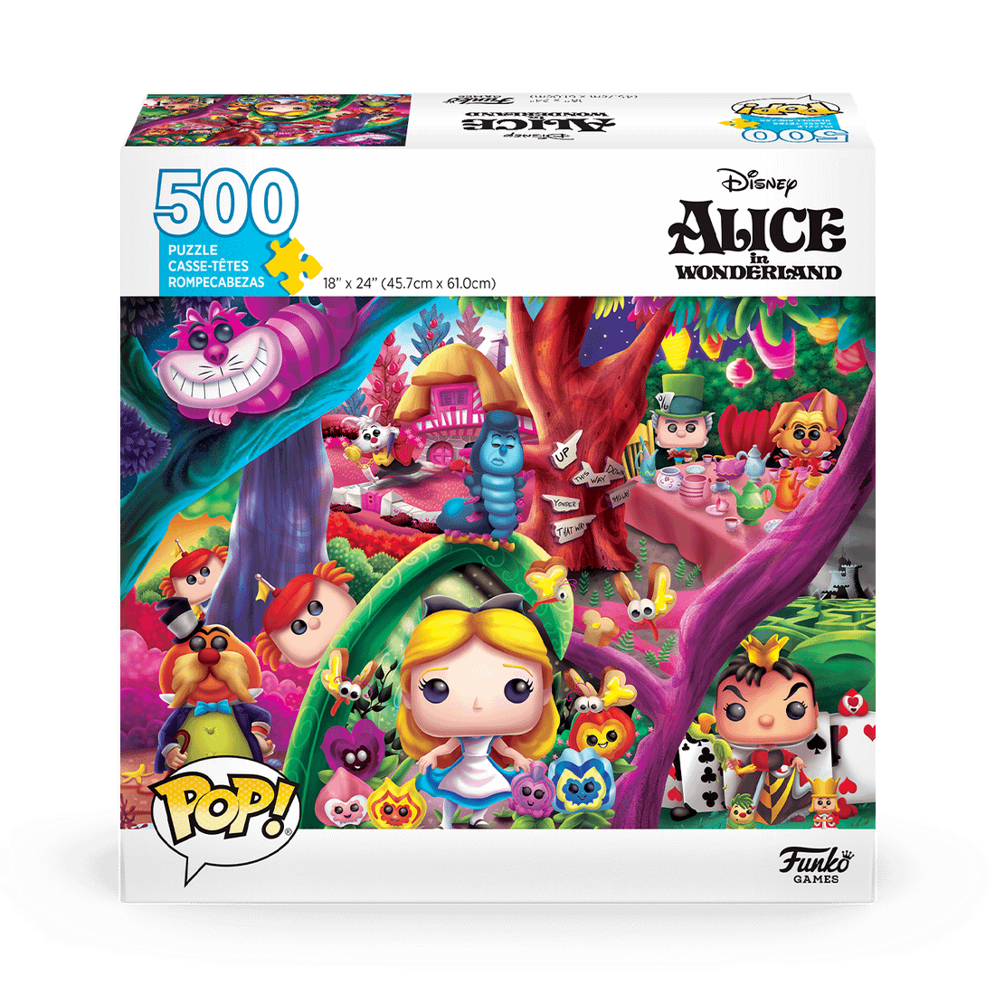 Funko Puzzle - Alice nel Paese delle Meraviglie