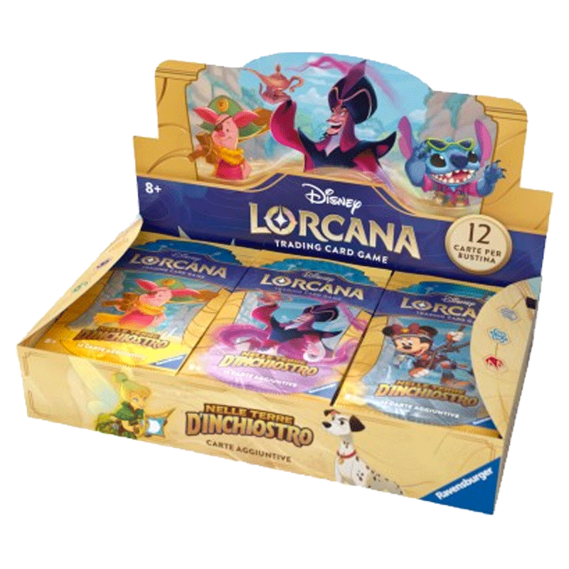 Disney Lorcana: Nelle Terre d'Inchiostro Booster Box (24 buste) ITA