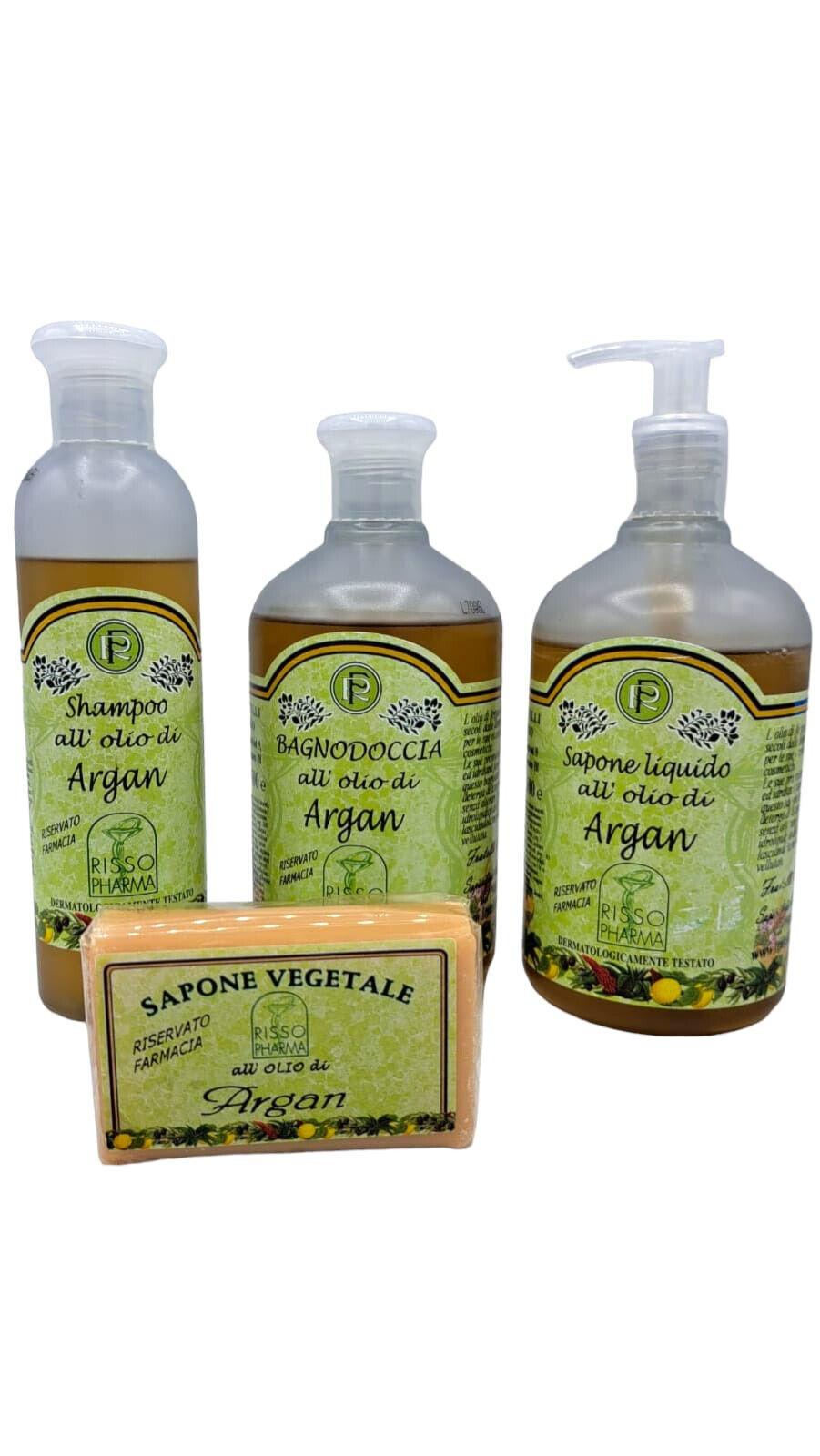 Set Bagno all'Olio di Argan - Quattro Prodotti Fratelli Risso