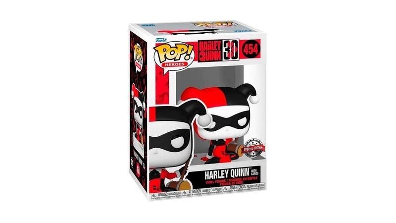 Harley Quinn with cards - Funko Pop! #454