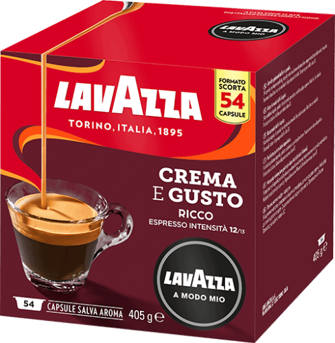 54 capsule Lavazza a modo mio Crema e Gusto Ricco