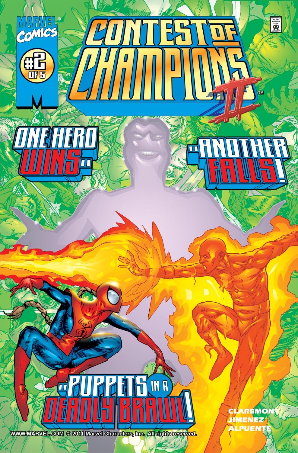 CONTEST OF CHAMPIONS II #2#3 - MARVEL COMICS (1999)