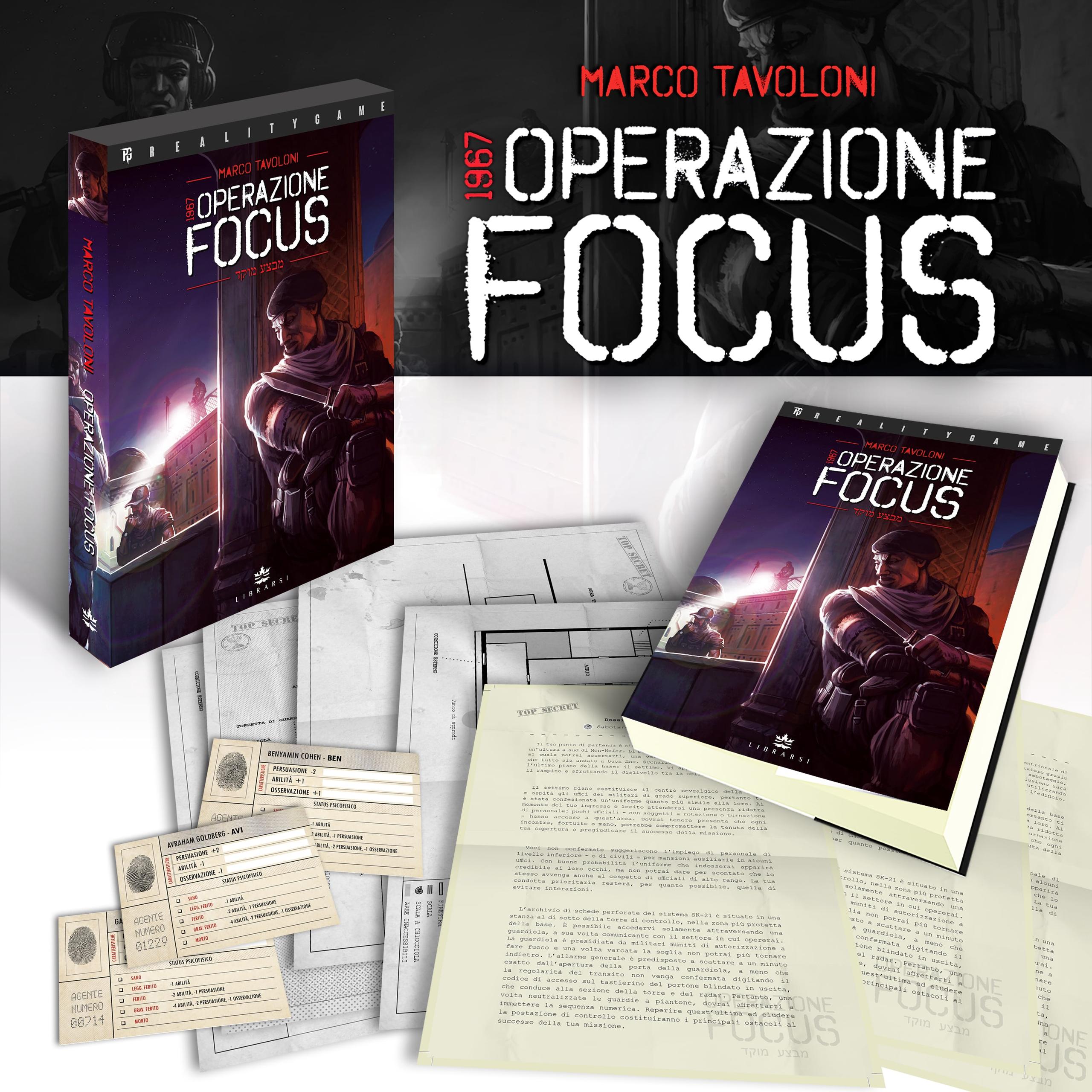 LIBROGAME - Operazione Focus 1967 - PREZZO SPECIALE