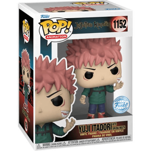 Yuji Itadori with Sukuna mouth - Jujutsu Kaisen - Funko Pop! #1152