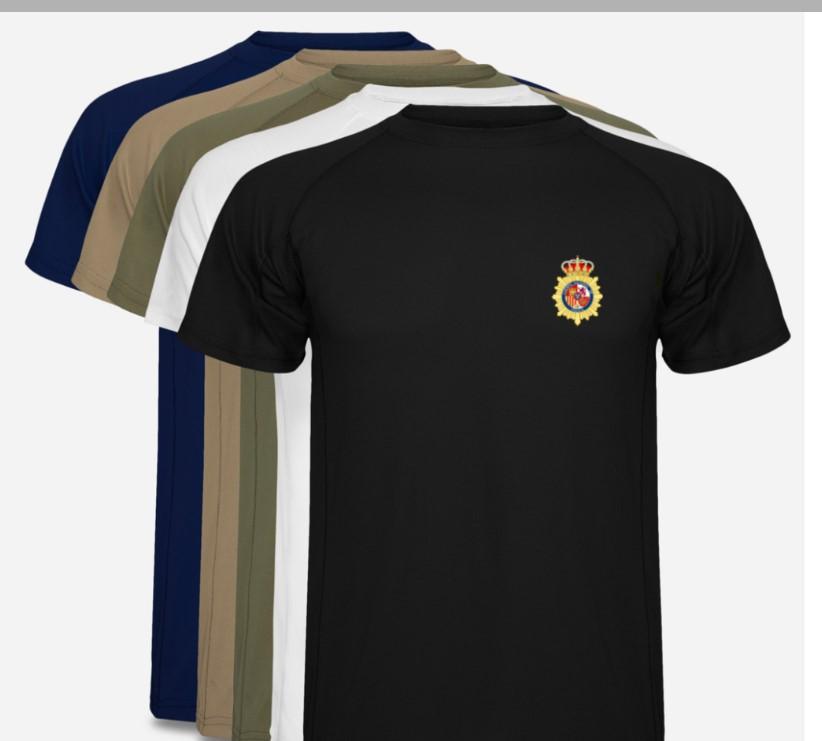 Camiseta Algodón Básica - Policía Nacional
