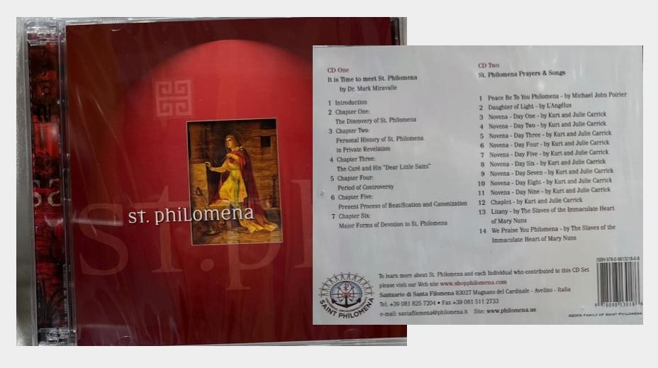 Set 2 CD St. Philomena