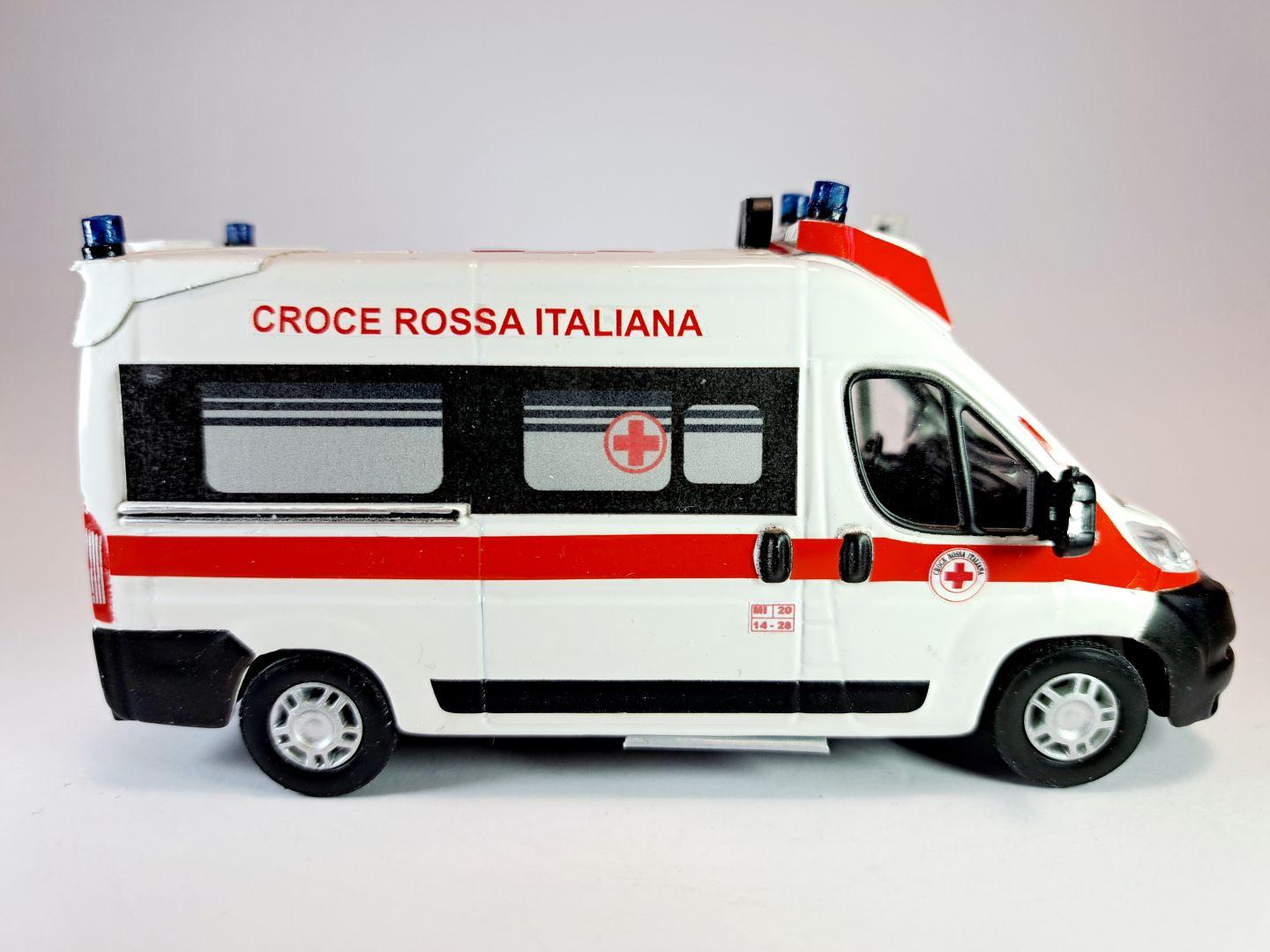 FIAT DUCATO X250 CROCE ROSSA ITALIANA MILANO