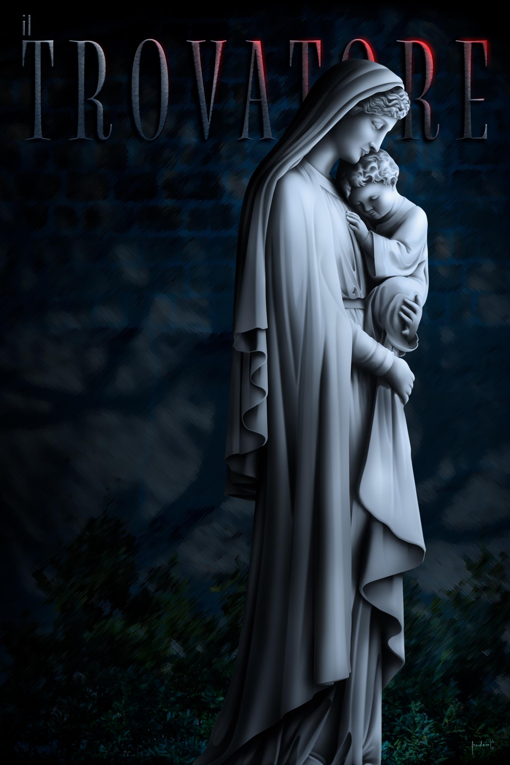 Peinture inspirée par: Vierge à l'enfant - St. James Cathedral