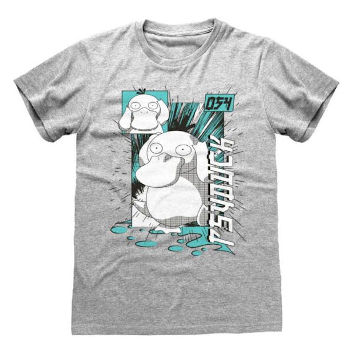 T-Shirt Pokemon - Psyduck (Grey)