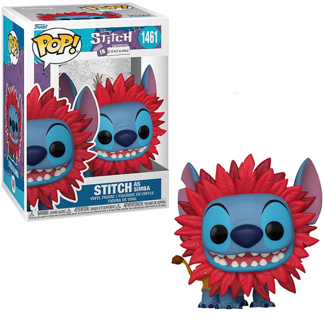 Funko Pop 1461 - Stitch as Simba