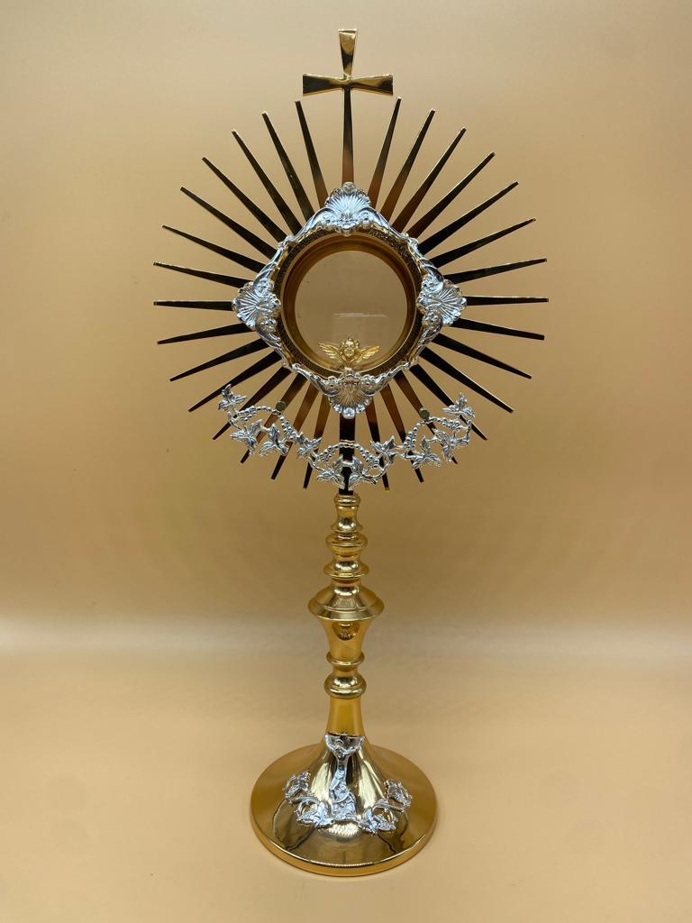 OSTENSORIO ORO-ARGENTO CM 50