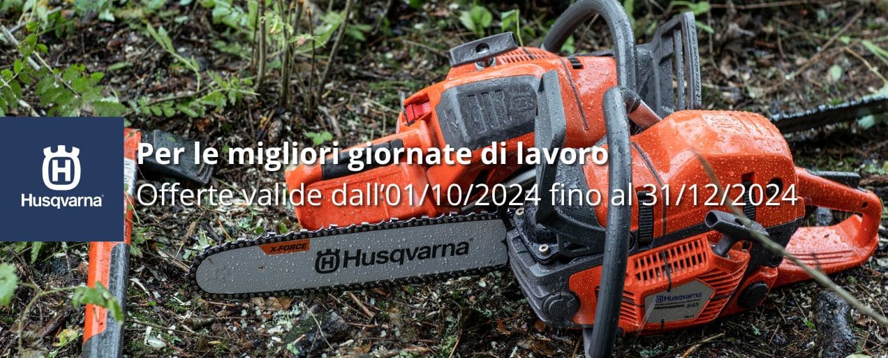 OFFERTE HUSQVARNA AUTUNNO 2024