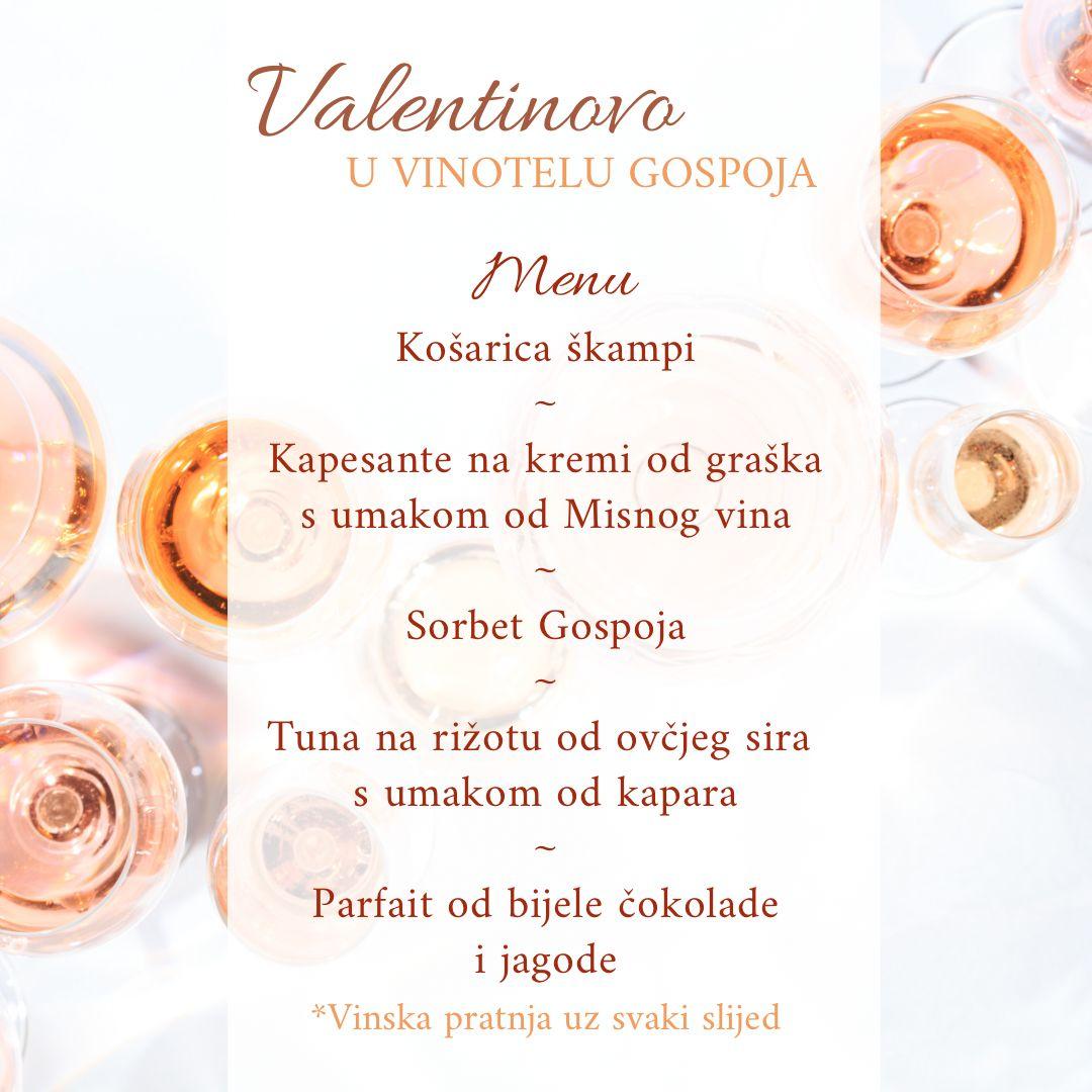 VALENTINOVO U VINOTEL GOSPOJA