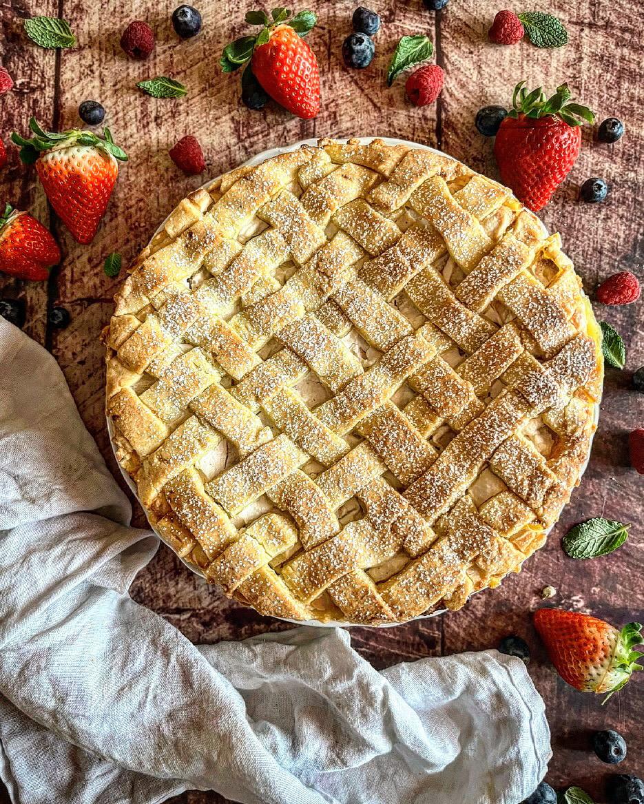 CROSTATA RICOTTA e PERE