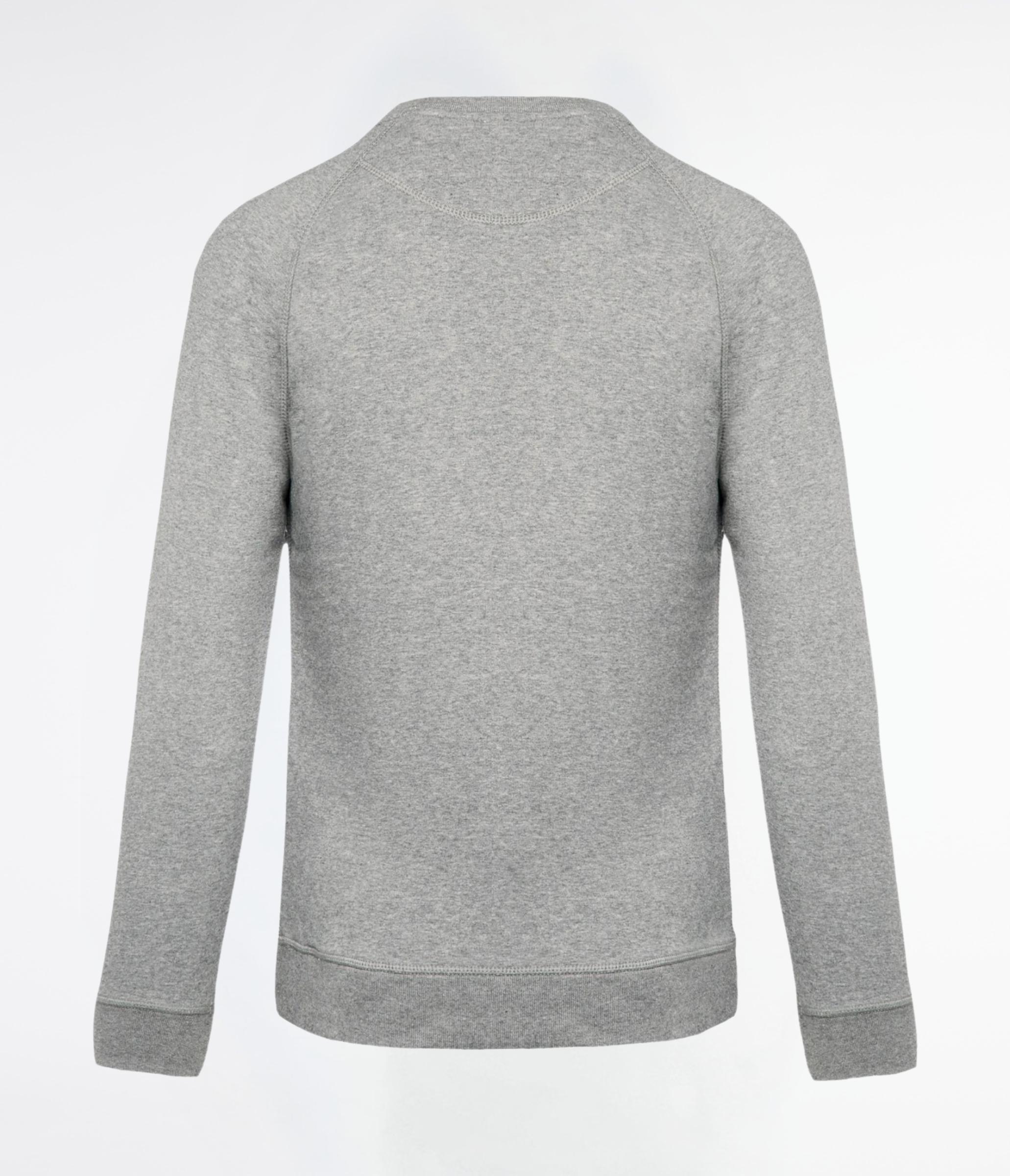 Felpa girocollo grey heather