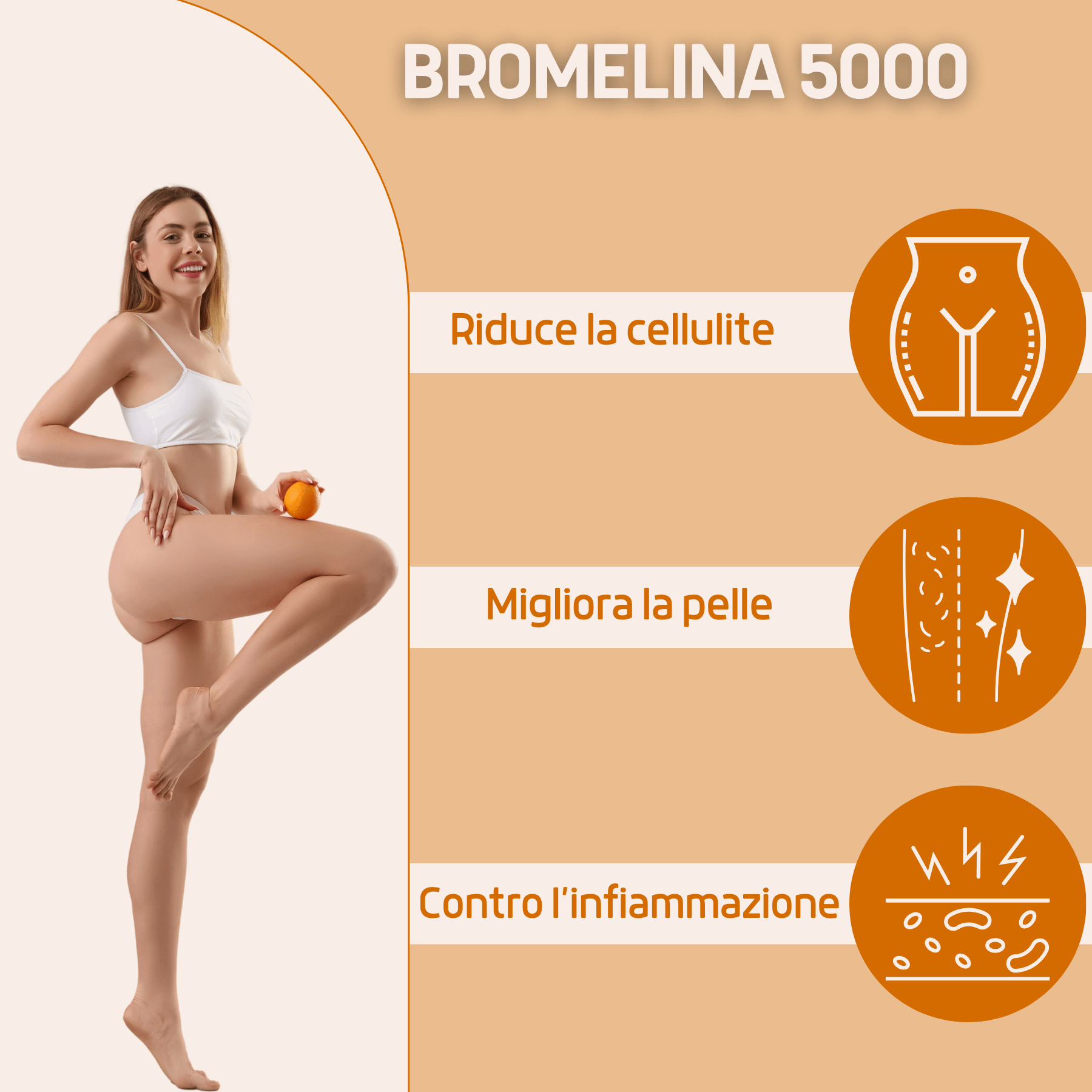 BROMELINA 5000