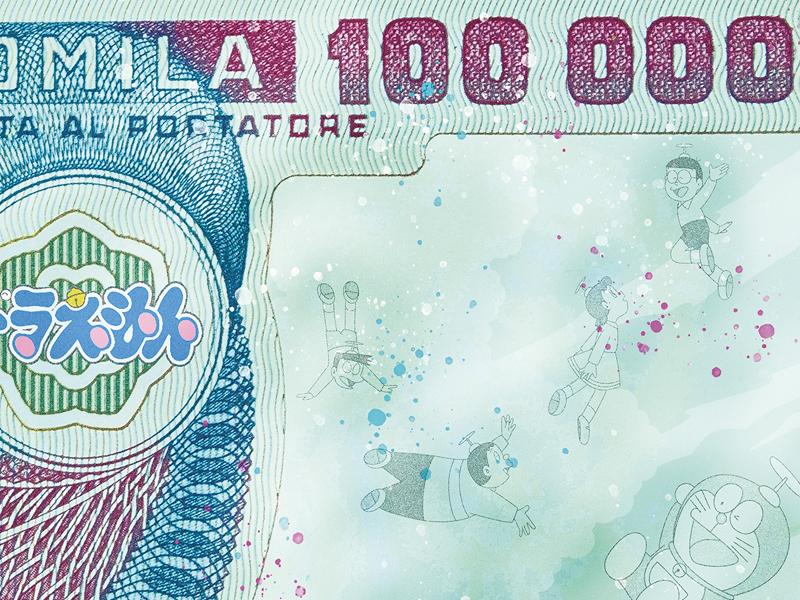 Doraemon on 100.000 lire