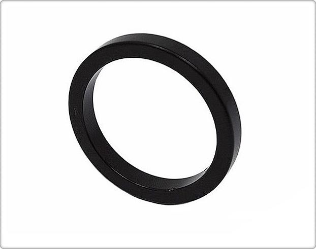 SPESSORI FORCELLA IN ALLUMINIO ANODIZZATO NERO 1/8  SP8-5ALLOY