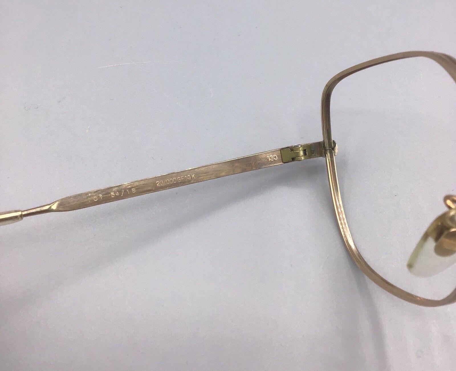 Marcolin occhiale vintage eyewear gold 20/000GF14K gold filled brillen lunettes