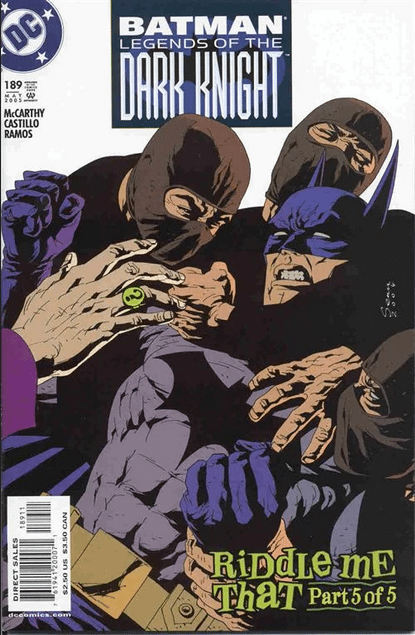 BATMAN. LEGENDS OF THE DARK KNIGHT #185#186#187#188#189 - DC COMICS (2005)