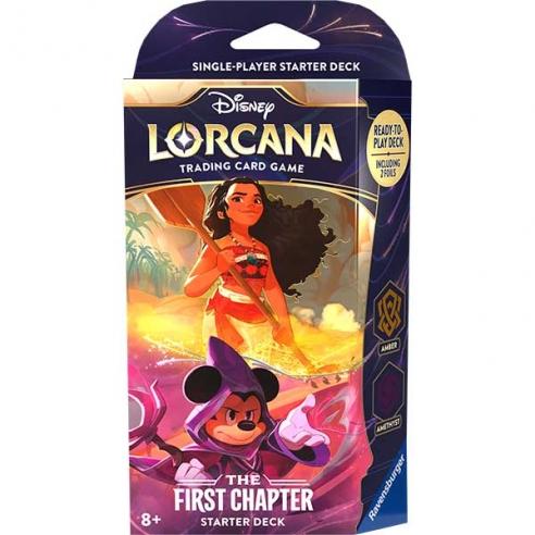 Disney Lorcana: First Chapter - Starter Deck Moana And Sorcerer Mickey (ENG)