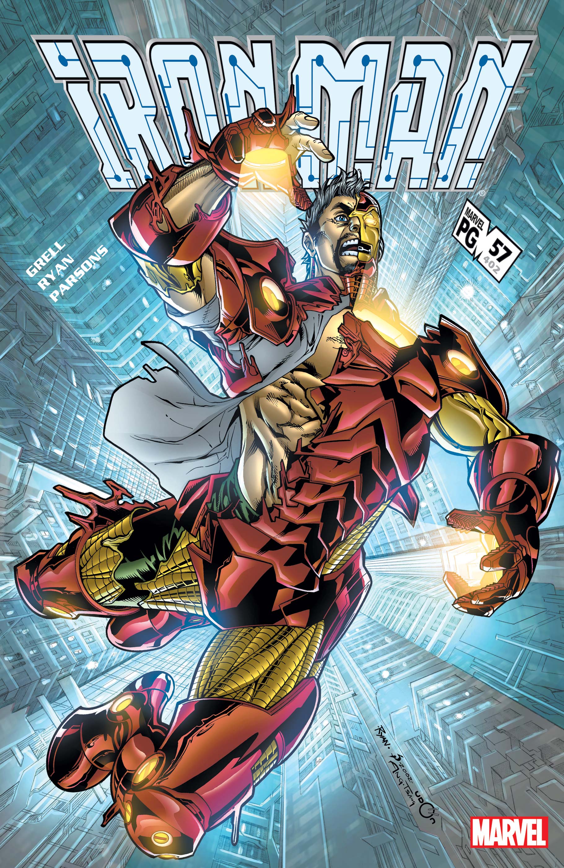 IRON MAN #56#57#58 - MARVEL COMICS (2002)