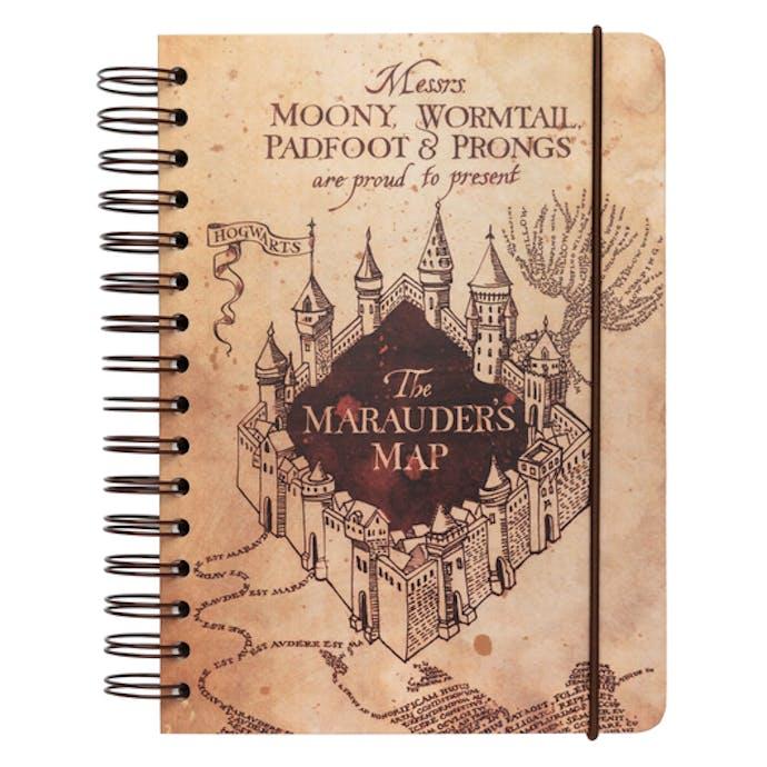 Quaderno Anelli Harry Potter - Mappa del Malandrino