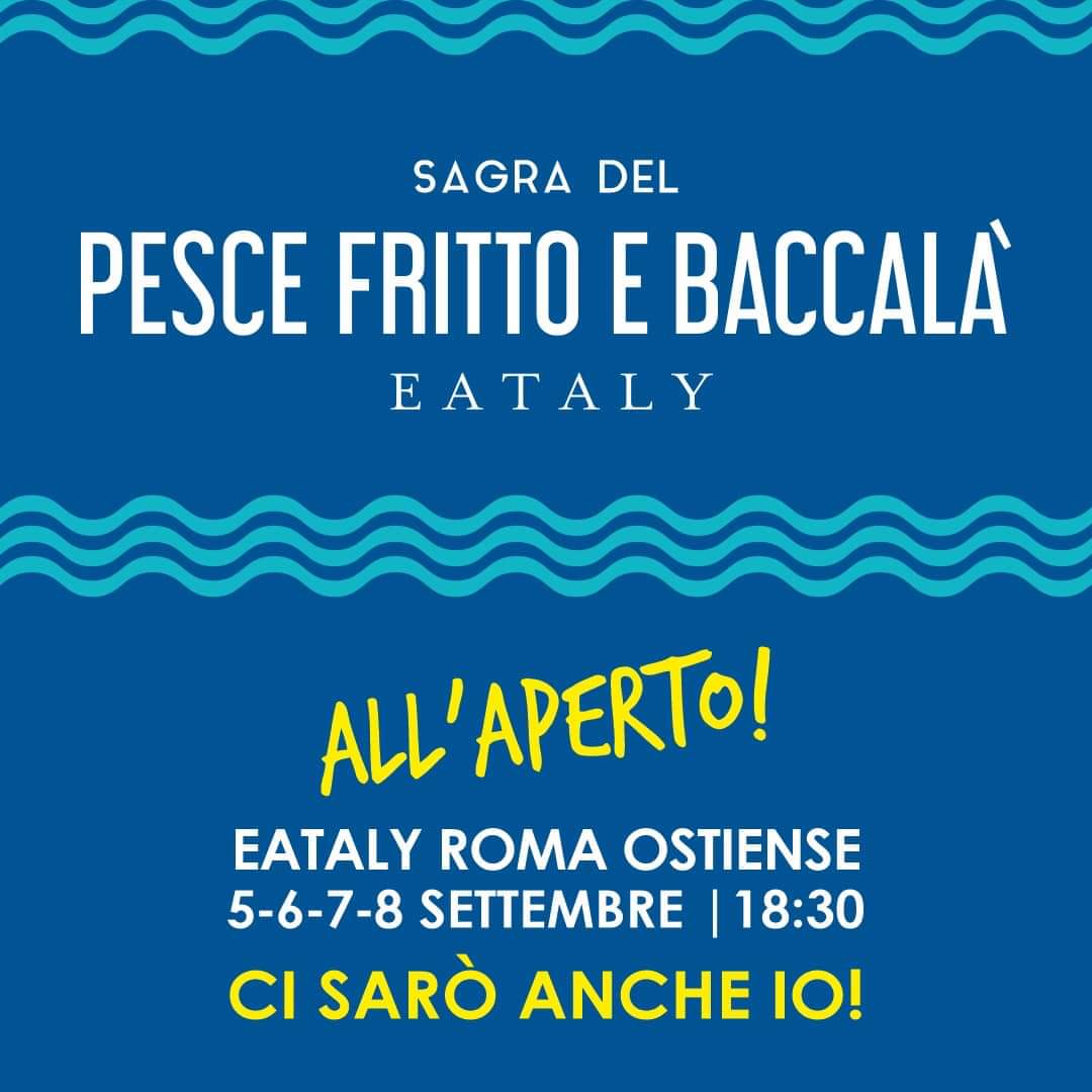 Sagra del pesce fritto e baccalà ad Eataly.