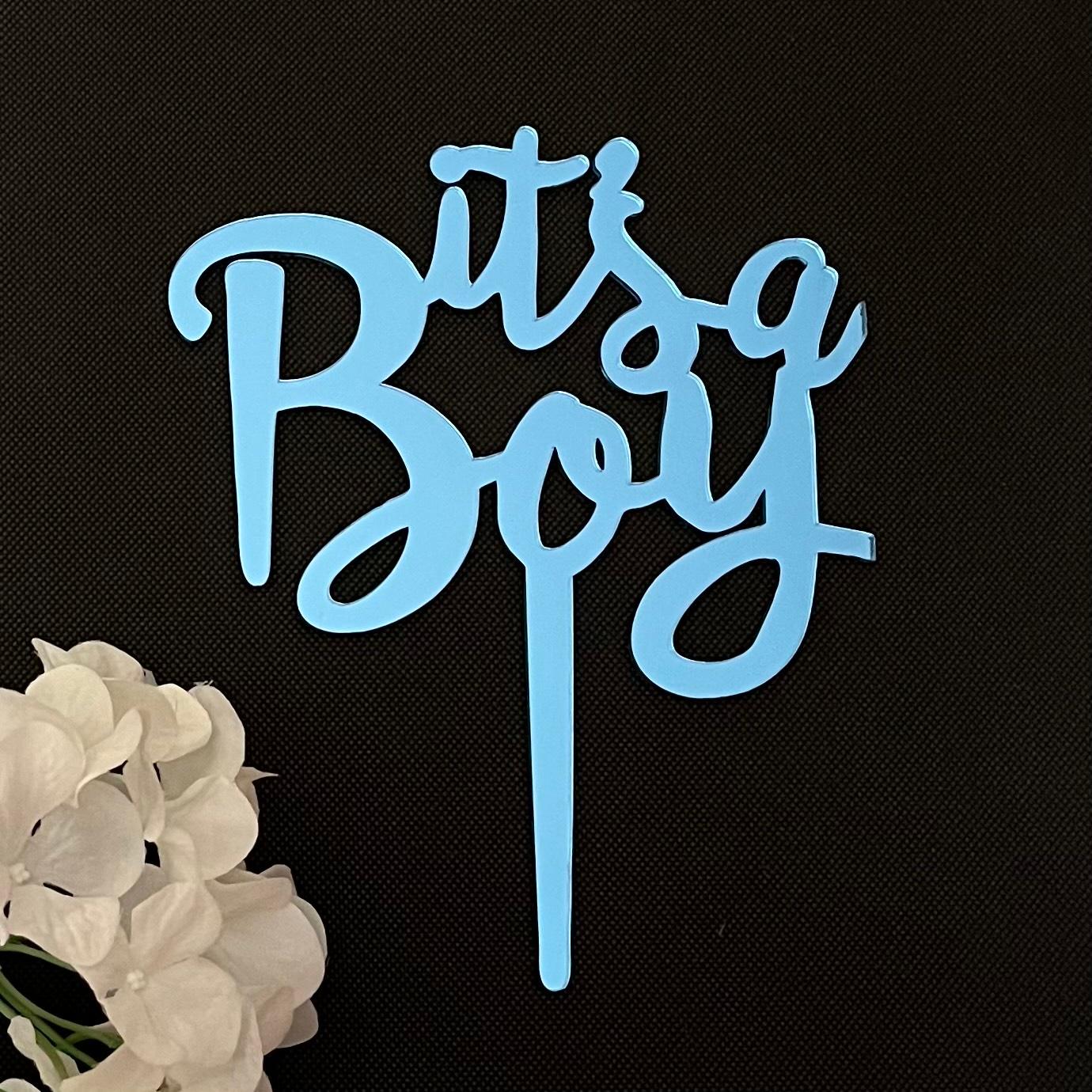 Cake topper "it's a Boy"