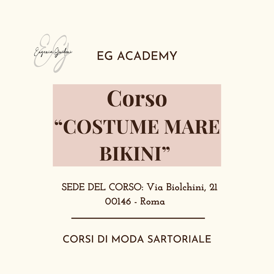 CORSO DI MODA - IL BIKINI