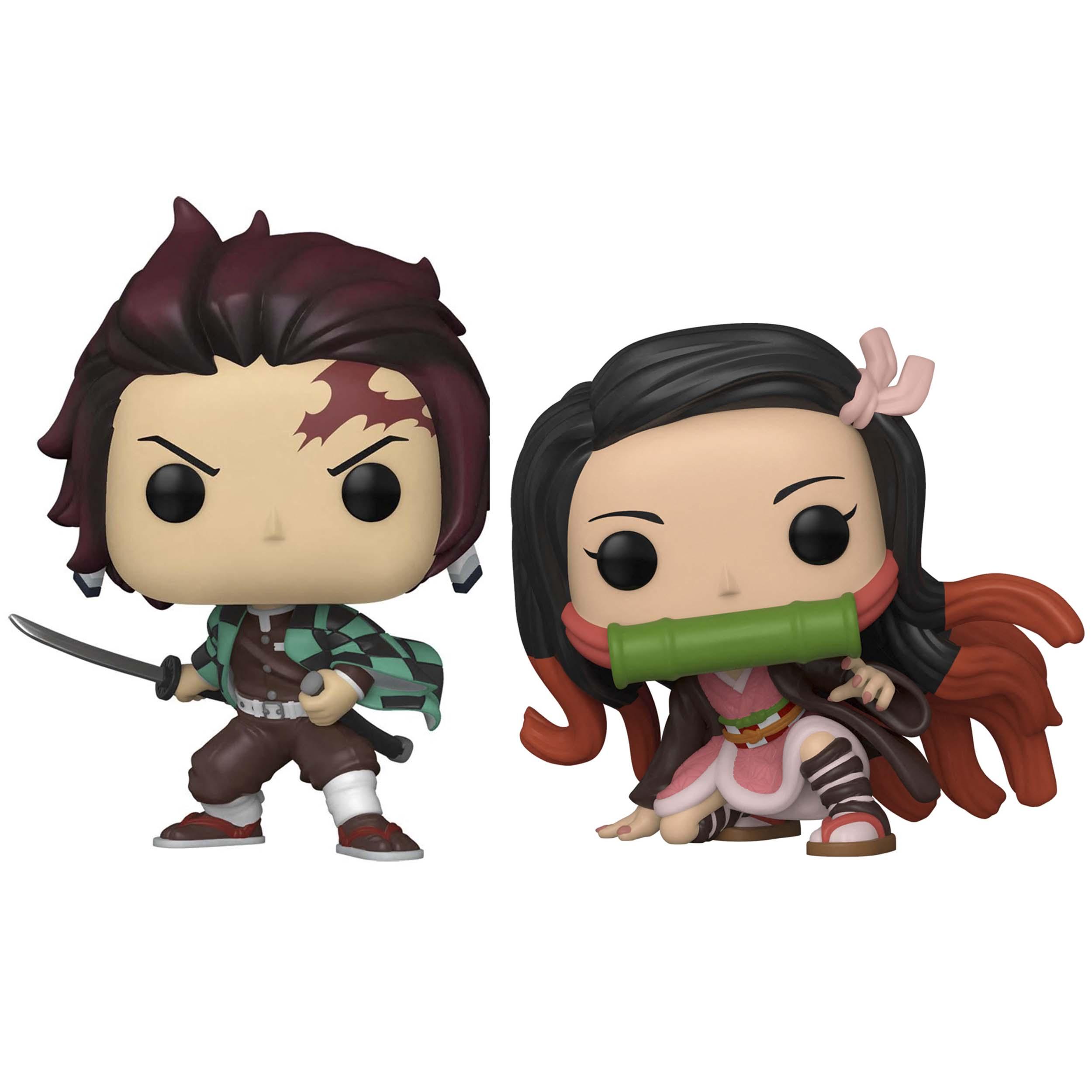 Funko Pop 2 - Tanjiro e Nezuko